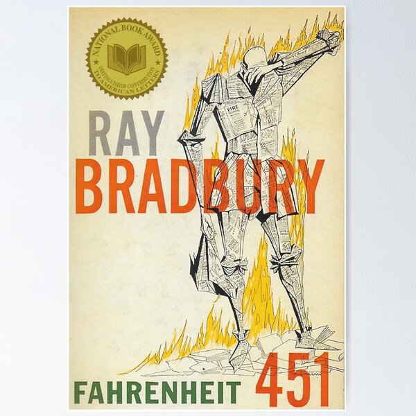 Item preview, Fahrenheit 451 Ray Bradbury designed and sold by smilinskulldsgn.