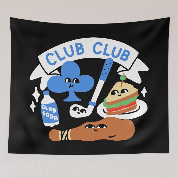Item preview, Club Club (Cute Version) designed and sold by obinsun.