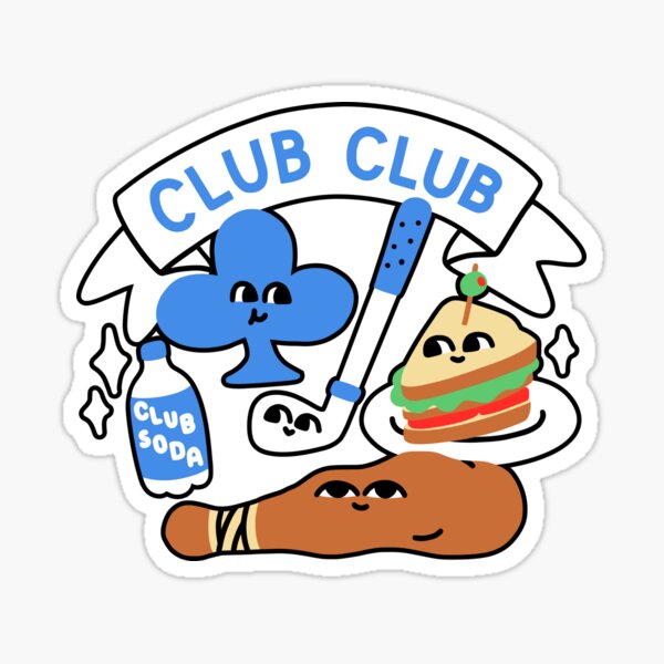 Item preview, Club Club (Cute Version) designed and sold by obinsun.
