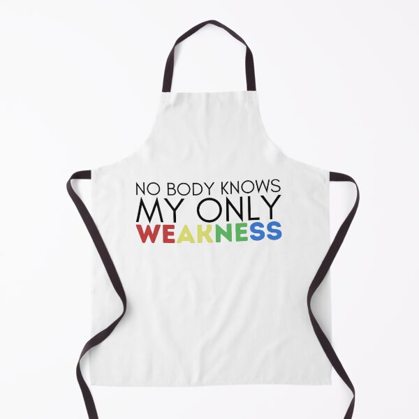 Item preview, Nobody Knows My Only Weakness,villainy,humor,sarcastic designed and sold by PIXEcompany.