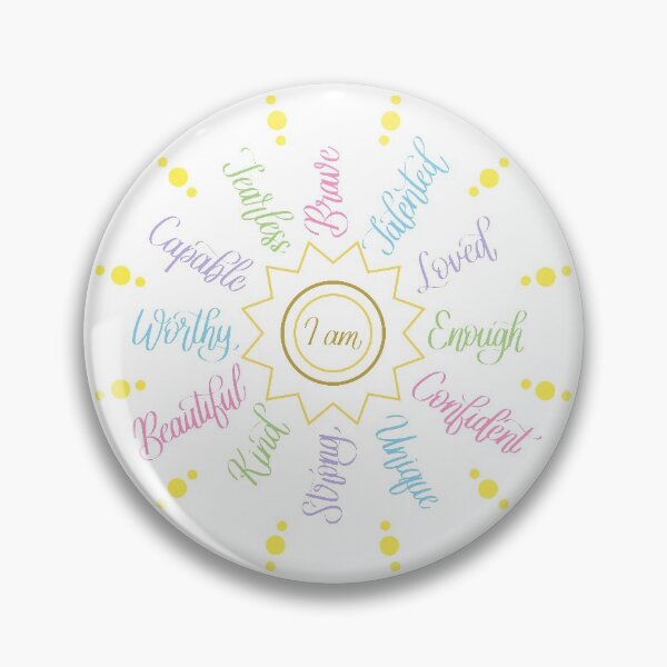 Item preview, I am Positive Self Affirmations designed and sold by Kelly Leung.