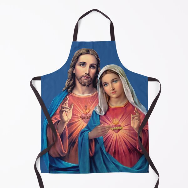 Item preview, Twin Hearts very close together - I (Jesus and Mary) transparent background designed and sold by Brasilia.