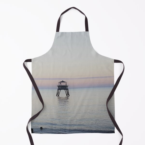 Item preview, Tranquil Lighthouse at Sunrise Photographic Print designed and sold by WearWolfDesigns.