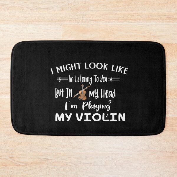 Artikelvorschau, Ich sehe vielleicht so aus, als würde ich dir zuhören, aber in meinem Kopf spiele ich meine Violine. Klassisches T-Shirt entworfen und verkauft von Ikgha.
