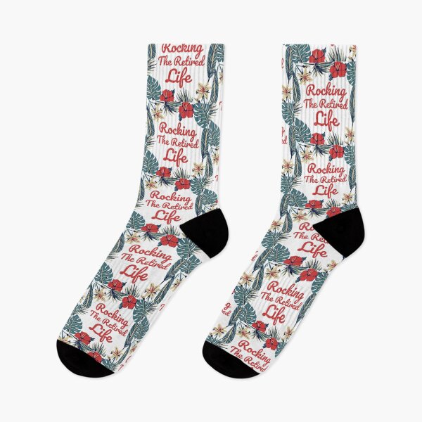 Item preview, Rocking The Retirement Life Flowers and Leaves Design designed and sold by SweetAndSpice.