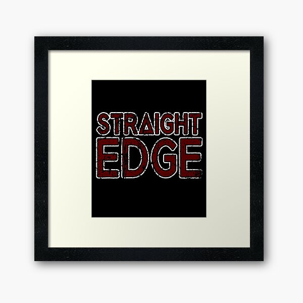 Item preview, Straight Edge Saying Quote For Straight Edger Lifestyle XXX Straight Edge Saying & Gift For Edger Society designed and sold by EDcreations.