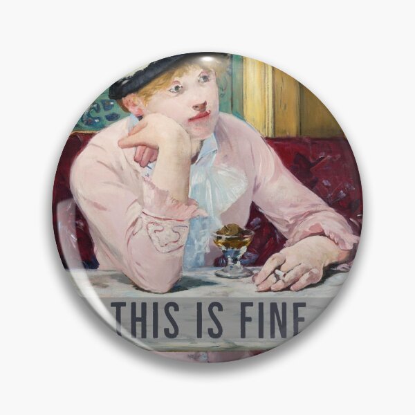 Item preview, Edouard Manet's Plum Brandy Captioned designed and sold by hashnan21.