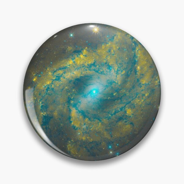 Artikelvorschau, Weltraum-Spiralgalaxie, die blau wirbelt entworfen und verkauft von Rachel Pile.
