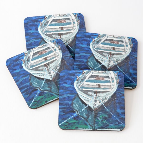 Item preview, ACRYLIC BOAT PAINTING designed and sold by IvanaKada.