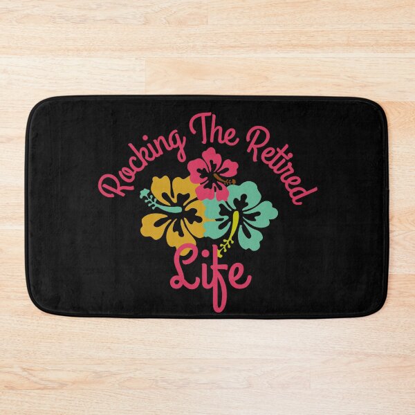 Item preview, Rocking The Retirement Life Three Hibiscus Design designed and sold by SweetAndSpice.