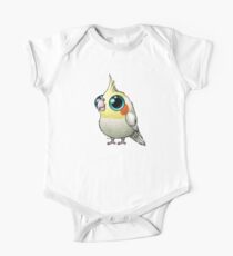 Cute Fat Cockatiel One Piece - Short Sleeve