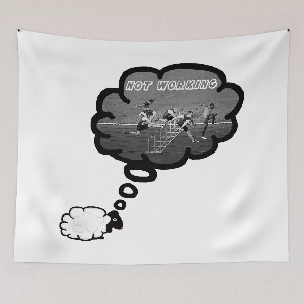 Item preview, Sleepless Sheep designed and sold by 300Spikes.