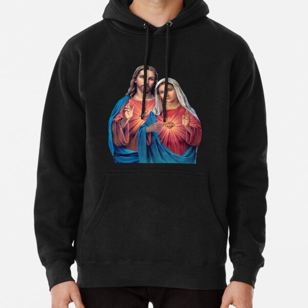 Jesus and mary hoodie on sale