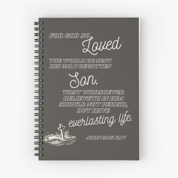 Item preview, John 3:16 Cross Typography designed and sold by Dream Big! by E. H..