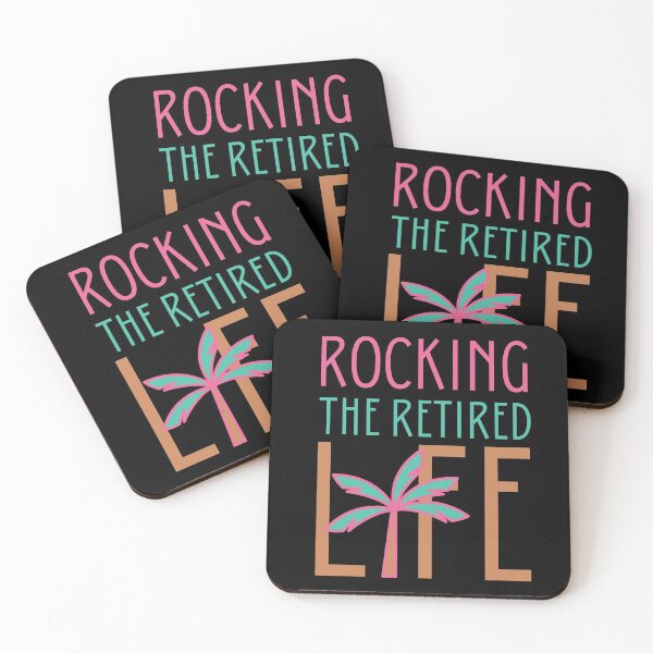 Item preview, Rocking The Retirement Life Palm Tree Design designed and sold by SweetAndSpice.
