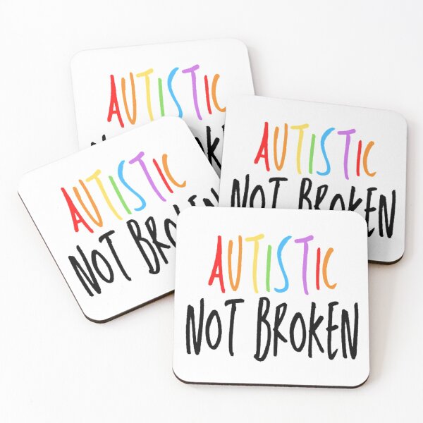 Item preview, Autistic, Not Broken designed and sold by Kate_Create.