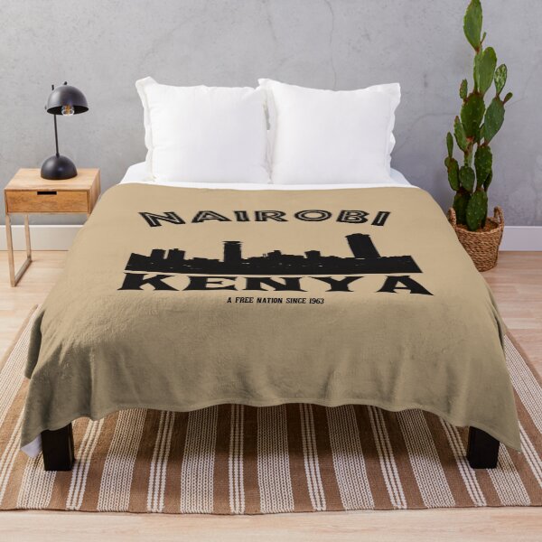 Item preview, Nairobi skyline in black designed and sold by StencilMyst ..