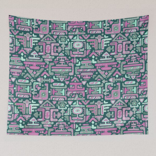 Item preview, Abstract Tribe Pattern Design designed and sold by Brendsy.