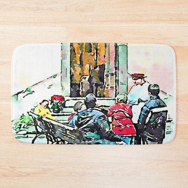 Item preview, Barbarano Romano: the bench designed and sold by Giuseppe Cocco.