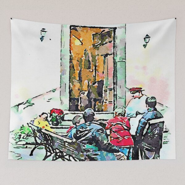 Item preview, Barbarano Romano: the bench designed and sold by Giuseppe Cocco.