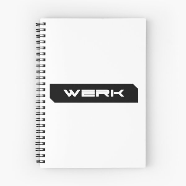 Item preview, Werk simple cyberpunk urban slang letters white designed and sold by Swiiing.