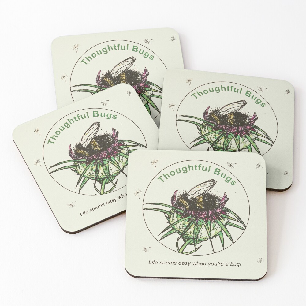 Bug Coasters Set of 4 