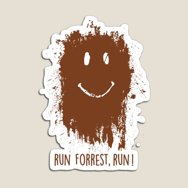 Run Forrest Run Magnet