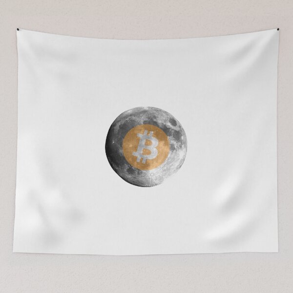 Item preview, Bitcoin to the Moon designed and sold by NathanCLife.