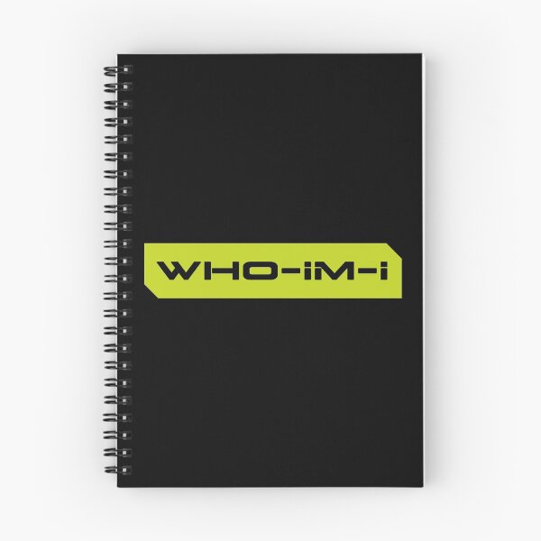 Item preview, Who im i simple cyberpunk urban slang letters designed and sold by Swiiing.
