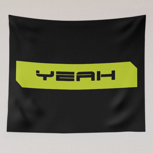 Item preview, Yeah simple cyberpunk urban slang letters designed and sold by Swiiing.