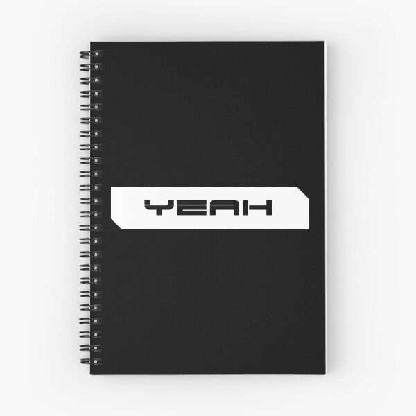 Item preview, Yeah simple cyberpunk urban slang letters black designed and sold by Swiiing.