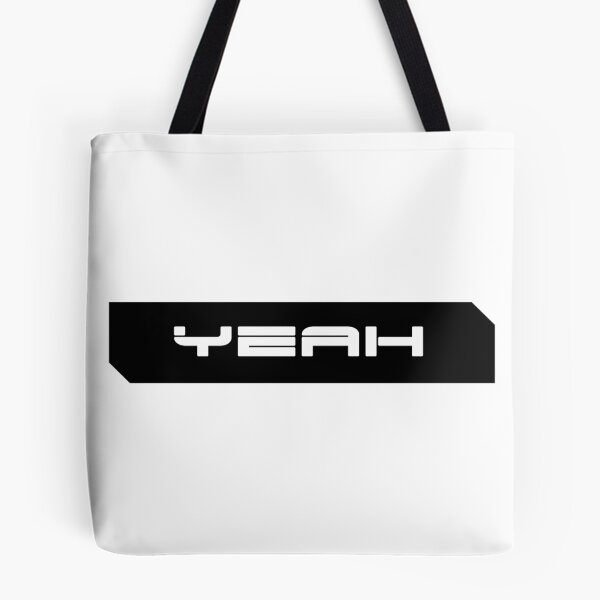Item preview, Yeah simple cyberpunk urban slang letters white designed and sold by Swiiing.