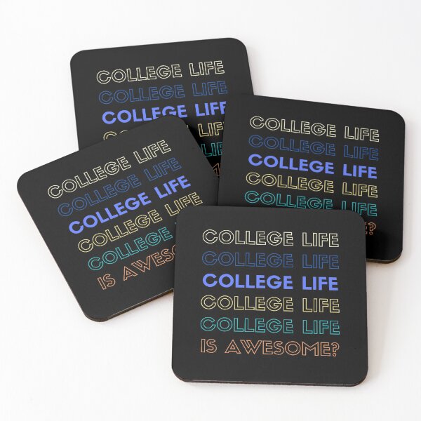 Item preview, College Life is Awesome? - 01 designed and sold by vortexatelier.