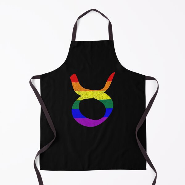 Item preview, LGBT Gay Pride Flag Taurus Zodiac Sign designed and sold by Patrick Hiller.