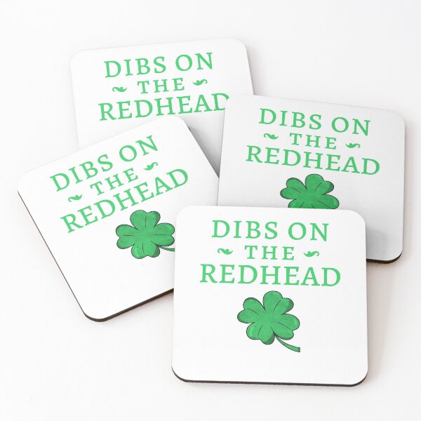 Item preview, Dibs On The Redhead T-Shirt St Patricks Day Drinking Gift T-Shirt designed and sold by colortrends.