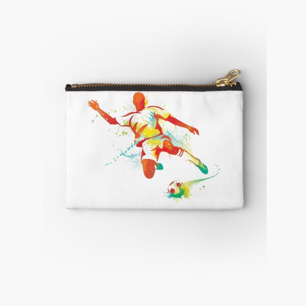 Item preview, Colored football sport art designed and sold by lovingangela.