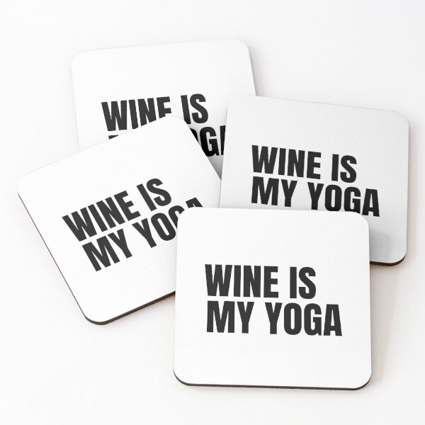 Item preview, Wine is my YOGA designed and sold by Dunn Designs.