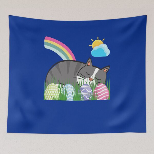 Item preview, easter cat, easter celebration designed and sold by Hey-Nice-Shirt.