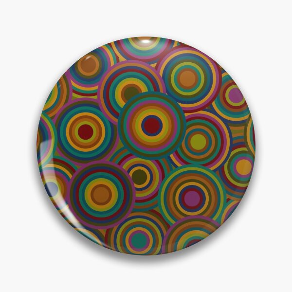 Item preview, Circles on Circles Saturated designed and sold by throughtheloops.