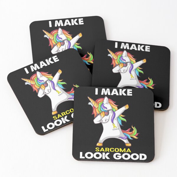 Item preview, I Make Sarcoma Look Good Cute Unicorn Dabbing designed and sold by heppenp.