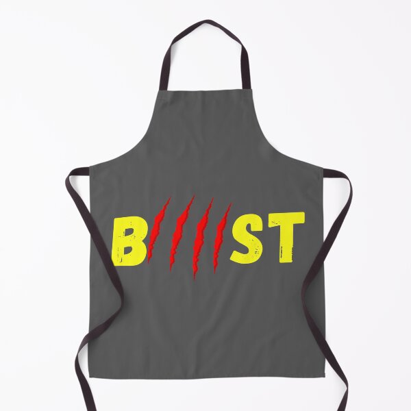 Item preview, "Beast" With Yellow Lettering and Red Tiger Strike designed and sold by HazyNZ.