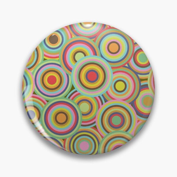 Item preview, Circles on Circles Mid Brights designed and sold by throughtheloops.