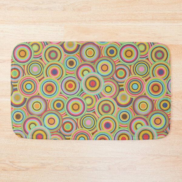 Item preview, Circles on Circles Mid Brights designed and sold by throughtheloops.