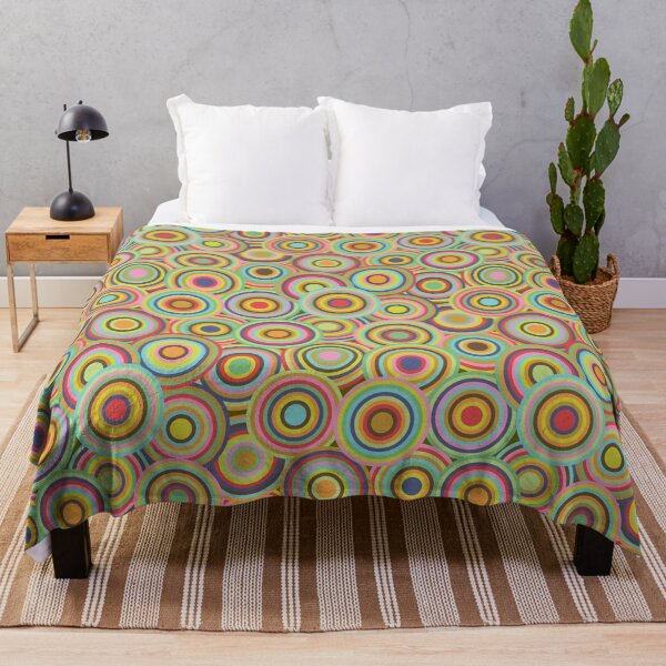 Item preview, Circles on Circles Mid Brights designed and sold by throughtheloops.