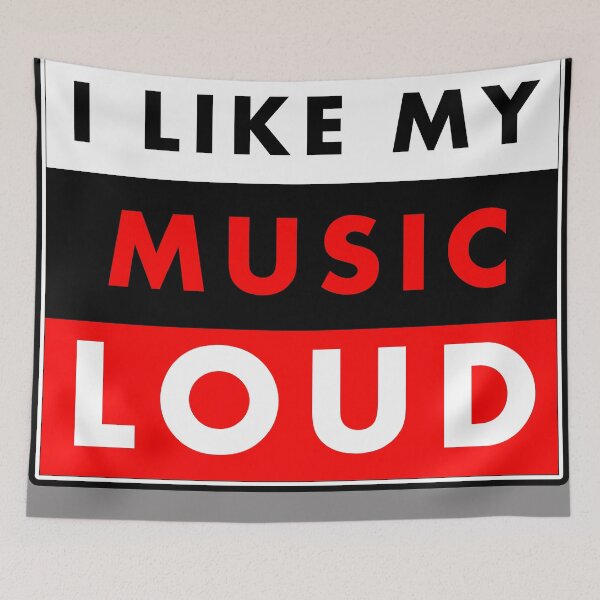 Item preview, I LIKE MY MUSIC LOUD designed and sold by Gnfree.
