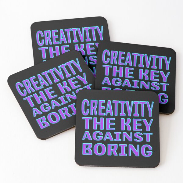 Item preview,  CREATIVITY THE KEY AGAINST BORING designed and sold by Ralek.