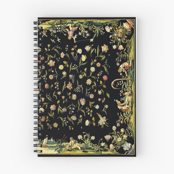 Item preview, 4 elements tapestry, with flowers designed and sold by SEEMUELLER.