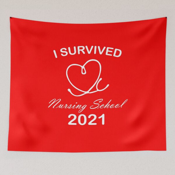 Item preview, I Survived Nursing School Class Of 2021 Graduation Gift Nursing Graduate,nursing lover,nursing graduation,cool nursing graduate gift,nursing friendly tops designed and sold by lahcen0102.
