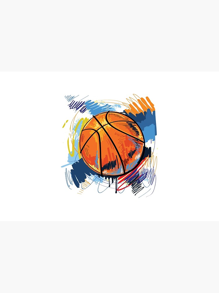 "Basketball graffiti art" Hardcover Journal for Sale by lovingangela