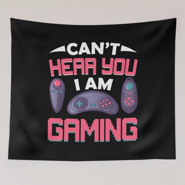 Item preview, Can't Hear You, I'm Gaming.  Funny gamer designed and sold by GamerTogs.